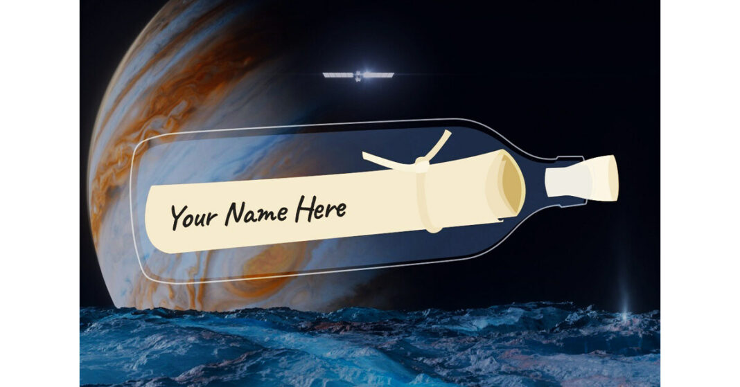 Europa Clipper: NASA's Europa Clipper, Message in a Bottle