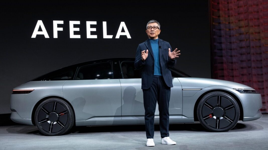 Sony Corporation: Sony's Afeela, Gaming-Inspired Electric Car